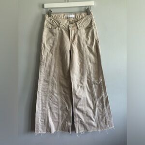 FLYING MONKEY LOW RISE WIDE LEG JEAN (SIZE 25)